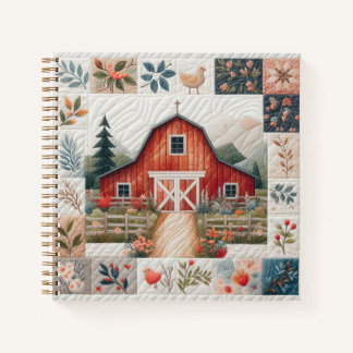 Cuaderno de Patchwork del Granero Rojo de la Costu