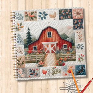 Cuaderno de Patchwork del Granero Rojo de la Costu