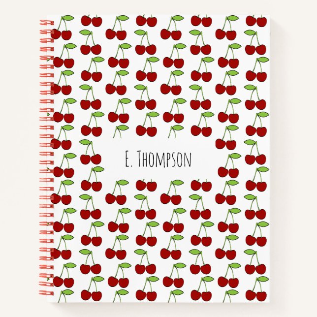 Cuaderno de Patrón de Cereza (Anverso)