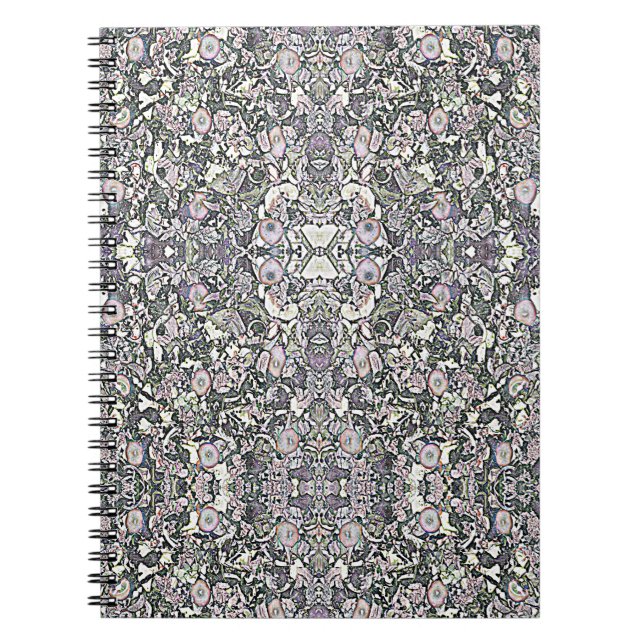 Cuaderno de patrón de formas coloreadas (Frente)