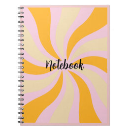 Cuaderno de patrón de ráfaga solar