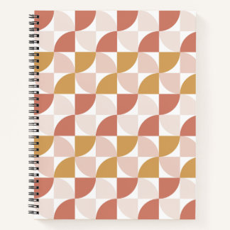 Cuaderno de patrón ondulado para calentar