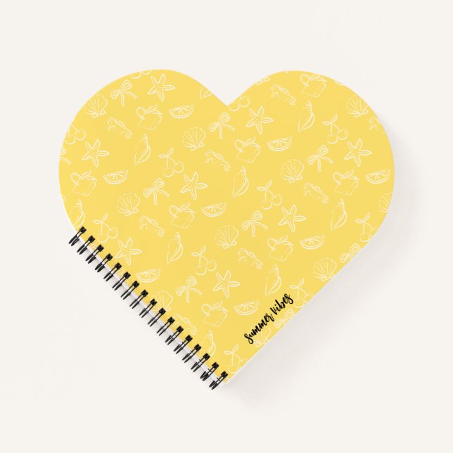 Cuaderno de patrones de lazos y cerezas Coquette l (Anverso)