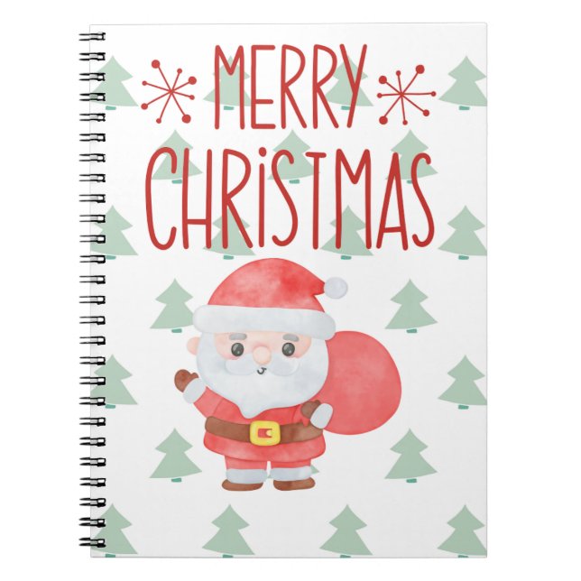 Cuaderno de patrones de Santa Claus pequeño y lind (Frente)