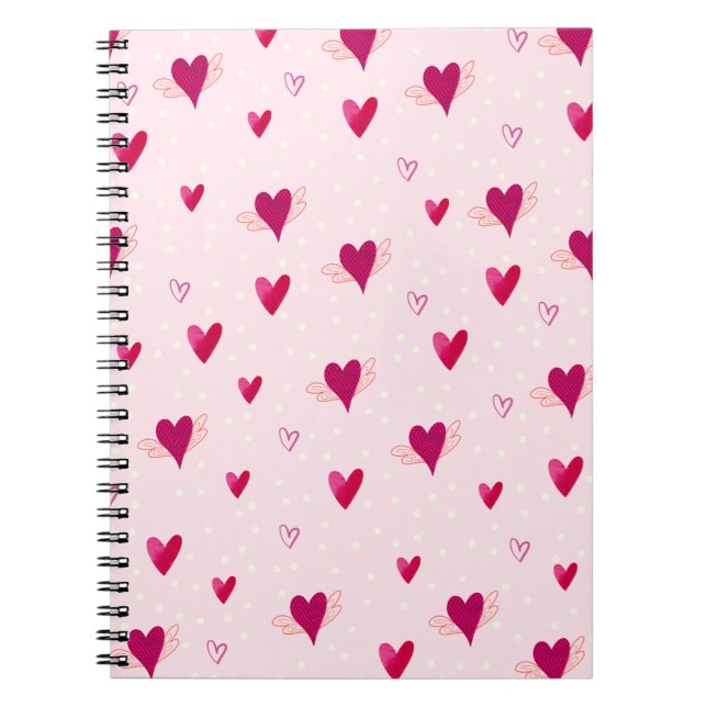 Cuaderno de patrones We Heart Hearts (Frente)