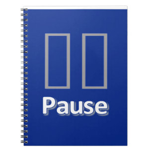 Cuaderno de Pausa Azul