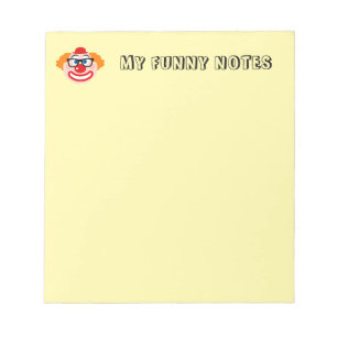 Cuaderno de payaso lindo para chistes divertidos y