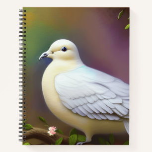 Cuaderno de Paz y Fe Cristiana Paloma Blanca