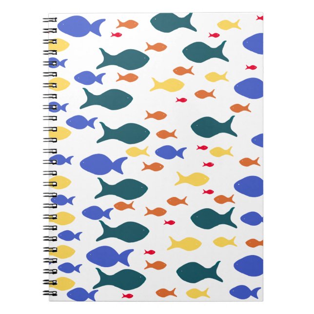 Cuaderno de peces coloridos (Frente)