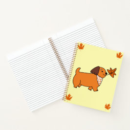 Cuaderno 🤎 de perro lindo 🍪 🍁