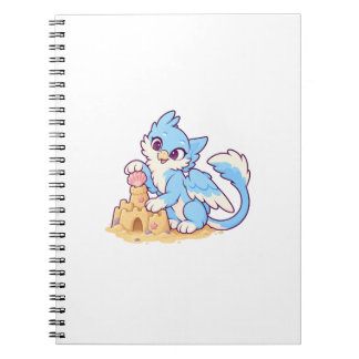 Cuaderno de personaje acogedor Wisp Sandcastle