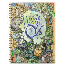 Cuaderno de Personajes Clásicos de El Mago de Oz