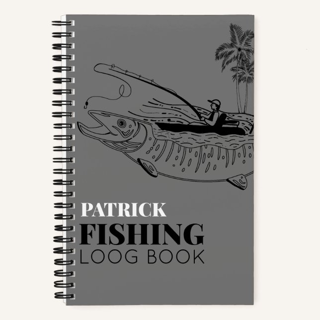 Cuaderno de pescadores del diario de pesca del lib (Anverso)