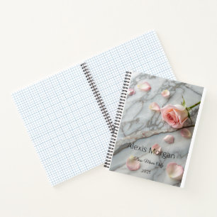 Cuaderno de Petales Rosa Rosa