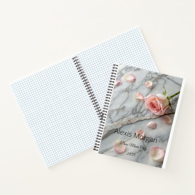 Cuaderno de Petales Rosa Rosa (Interior)