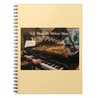 Cuaderno de Piano – La vida sería Bb sin música