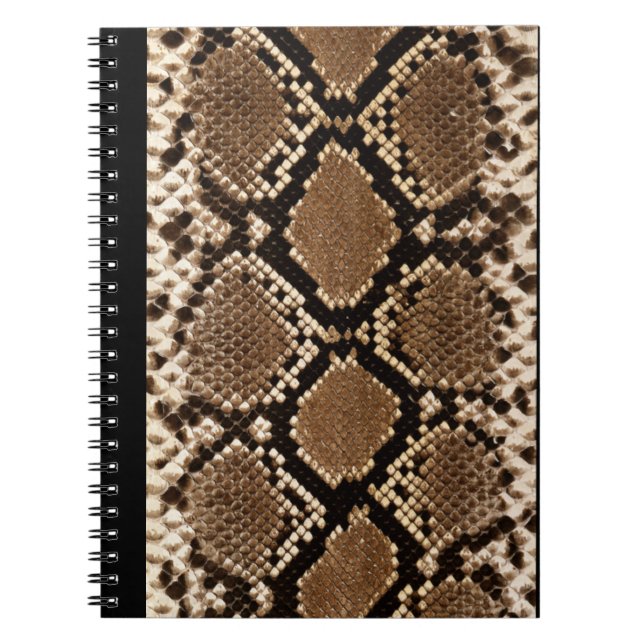 Cuaderno de piel de serpiente (Frente)