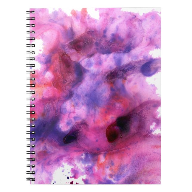 Cuaderno de pintura abstracta (Frente)