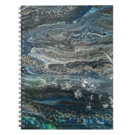 Cuaderno de pintura abstracta Dreams of the Ocean'