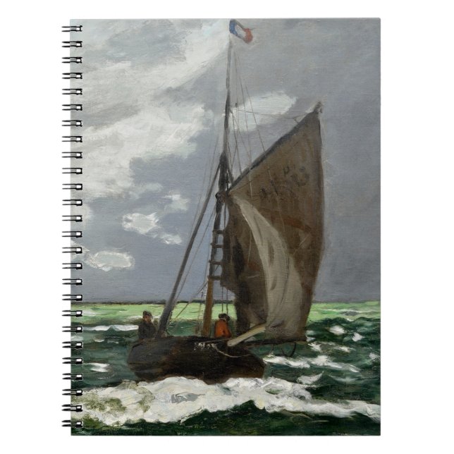 Cuaderno de pintura para barcos de vela de Stormy  (Frente)