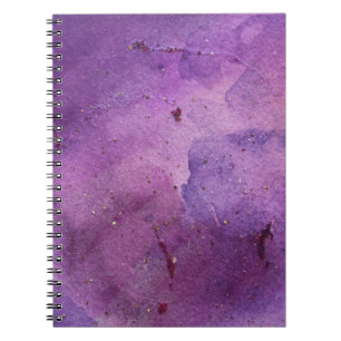 Cuaderno de pintura Purpurina morado