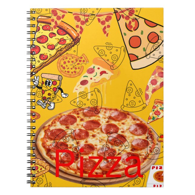 Cuaderno de Pizza (Frente)
