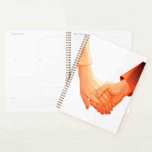 Cuaderno de Planeación de Amor - Diario de Metas R