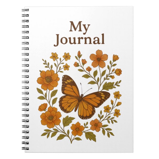 Cuaderno 🌸 de planeamiento de 🦋 mariposa (Frente)