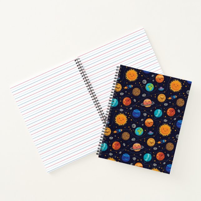 Cuaderno de Planetas Felices (Interior)