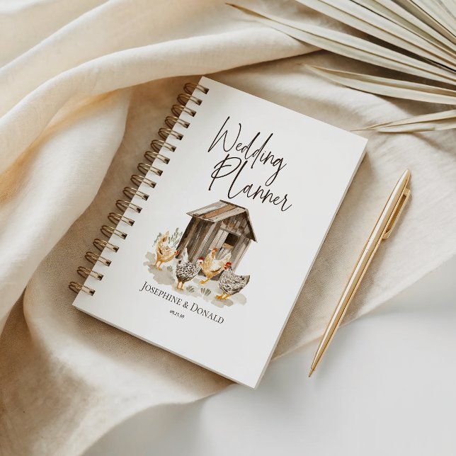Cuaderno de planificación de boda de granja Countr (Subido por el creador)