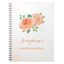 Cuaderno de planificación de Bodas Rosas de correo