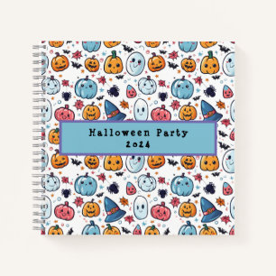Cuaderno de planificación de fiestas personalizado