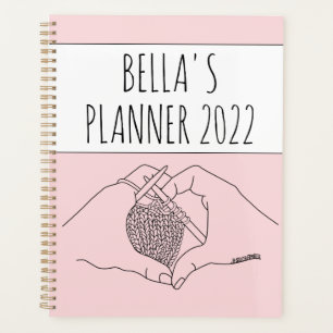 Cuaderno de planificación de punto y crochet 2022