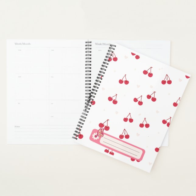 Cuaderno de Planificadores Escolares Corazones de  (Demostración)