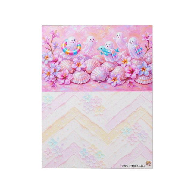 Cuaderno de Playa Ghost Summerween (Lado Izquierdo)