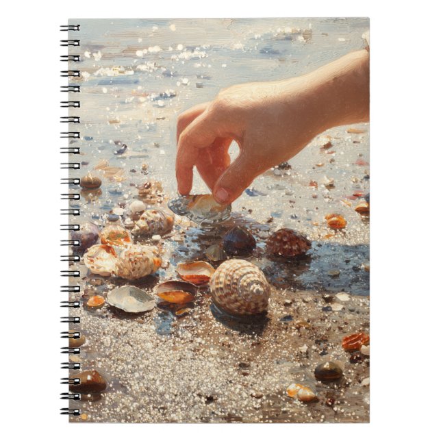Cuaderno de playa para peinaje a mano (Frente)