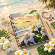 Cuaderno de Playa Tropical, Hawái
