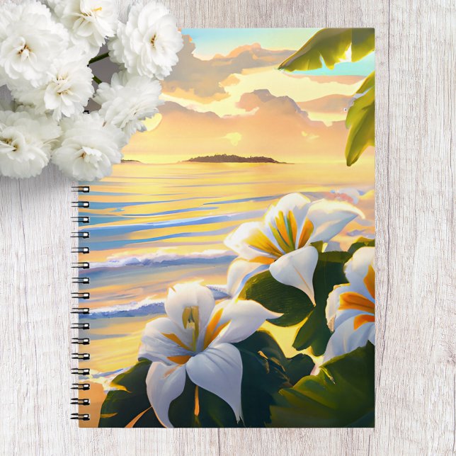 Cuaderno de Playa Tropical, Hawái (Subido por el creador)