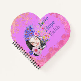 Cuaderno de poder de chicas-fe esperanza amor