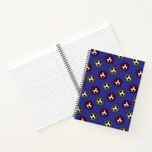 Cuaderno de Pop Art de Fútbol