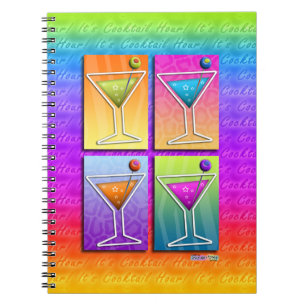 Cuaderno de Pop Art MARTINIS - DIARIO - CUADERNO D