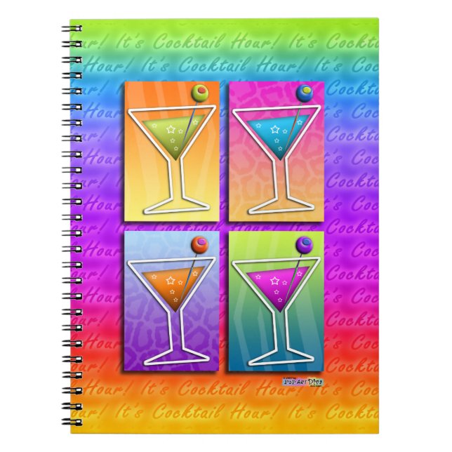 Cuaderno de Pop Art MARTINIS - DIARIO - CUADERNO D (Frente)