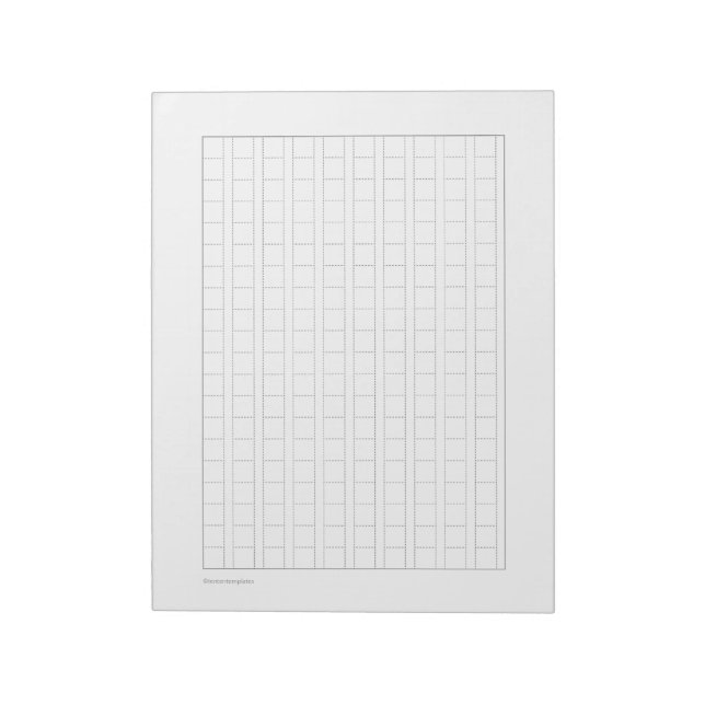 Cuaderno de práctica de escritura japonesa Genkouy (Lado Izquierdo)