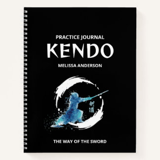 Cuaderno de Práctica de Kendo de Acuarela para Pra