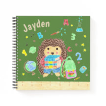 Cuaderno de prácticas de escritura a mano en el co