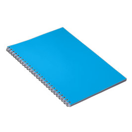 Cuaderno de productividad minimalista cian brillan