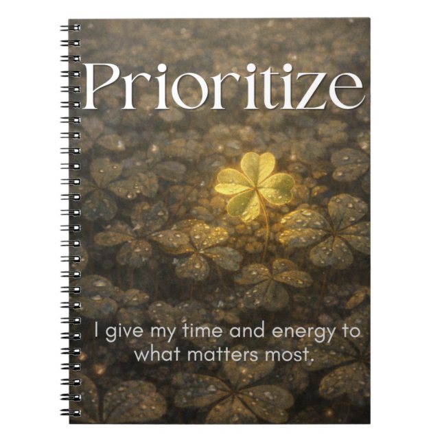 Cuaderno de Productividad Motivacional (Frente)