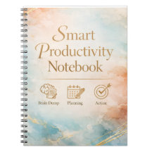 Cuaderno de productividad Planificación y Diario d