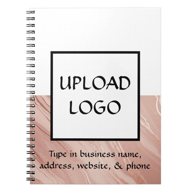 Cuaderno de promoción empresarial con logotipo min (Frente)