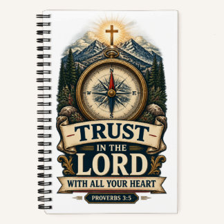 Cuaderno de PROVERBIOS 3:5 Confía en el Señor